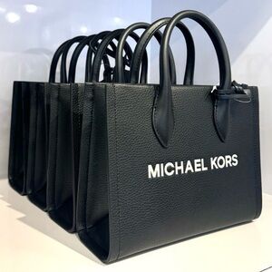 Michael Kors Mirella Small Signature Logo Crossbody Bag Black